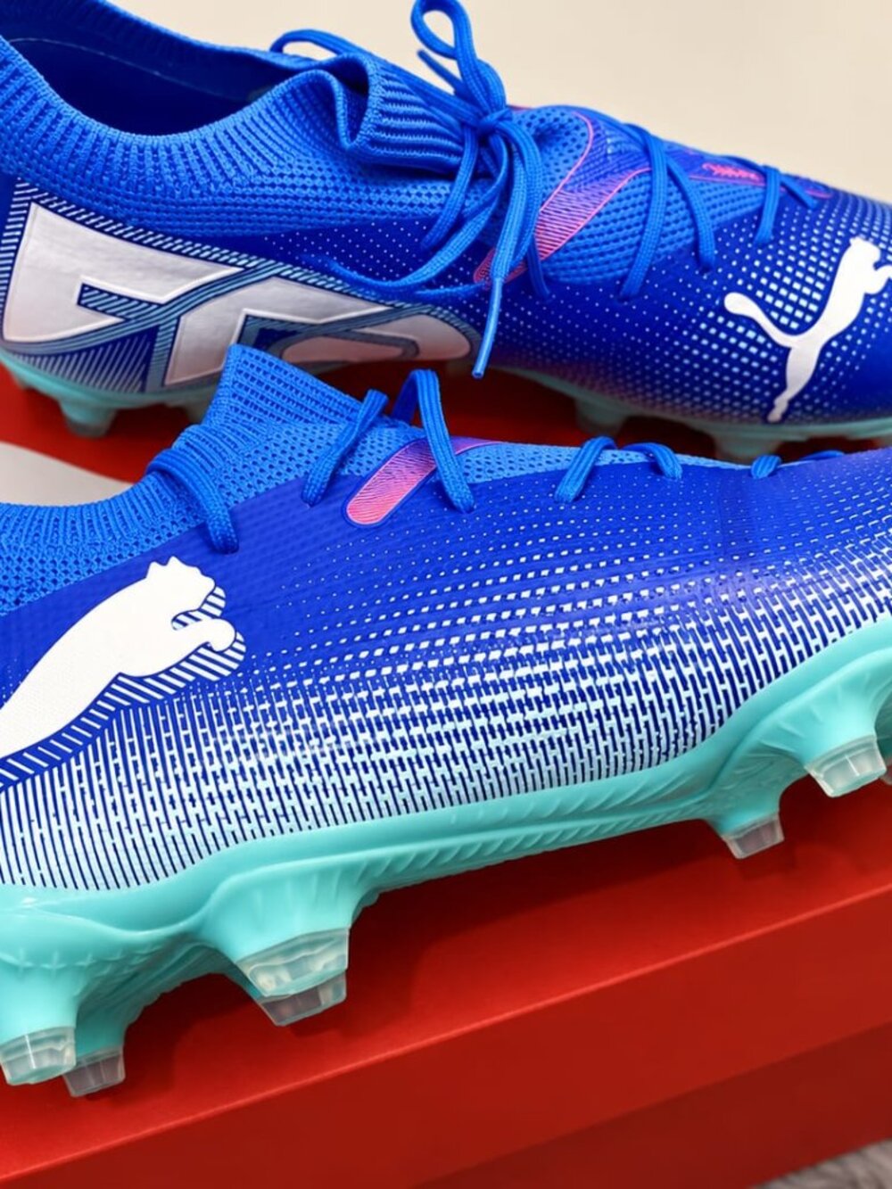 PUMA FUTURE 7 Match FG/AG Soccer Cleats Men’s Size 11 – Bluemazing